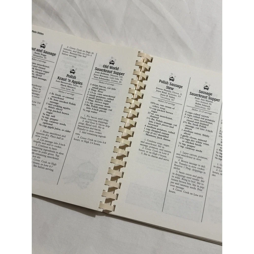 Fix-It and Forget-It Cookbook Slow Cooker Recipes Ranck Good Spiral Bound